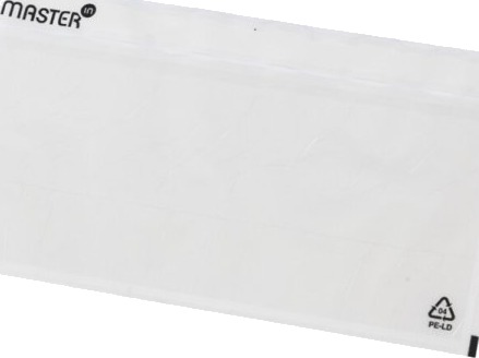 Følgeseddellommer Master"in Performance Ld 240 X 140 Mm Transparent Uden Tryk Genanvendt Ldpe K Følgeseddellommer Master"in Performance Ld 240 X 140 Mm Transparent Uden Tryk Genanvendt Ldpe K