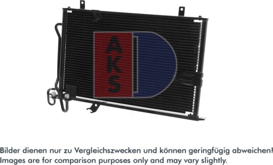 Kondensator, klimaanlegg AKS DASIS 052090N Kondensator, klimaanlegg AKS DASIS 052090N