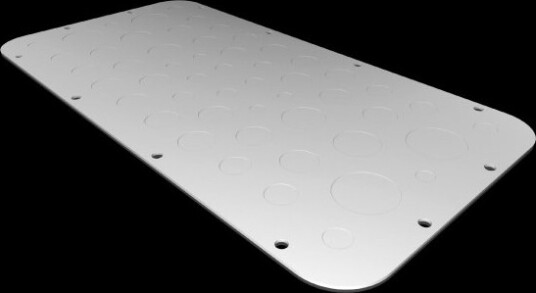 Rittal Metallflensplate Ax Metr. 2577100