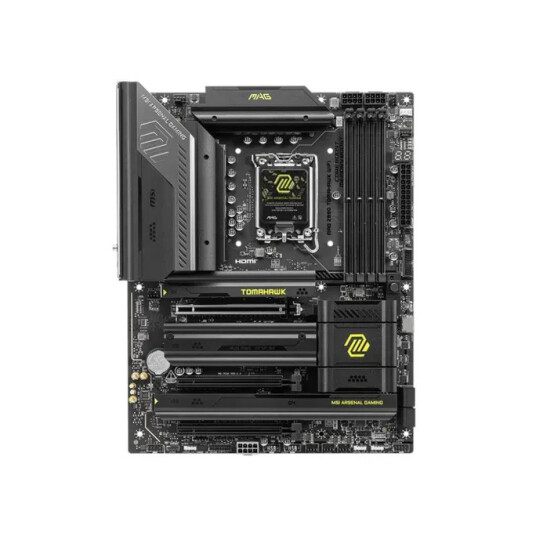 MSI MAG Z890 Tomahawk ATX Hovedkort med Wi-Fi 7, DDR5 og PCIe 5.0 MSI MAG Z890 Tomahawk ATX Hovedkort med Wi-Fi 7, DDR5 og PCIe 5.0