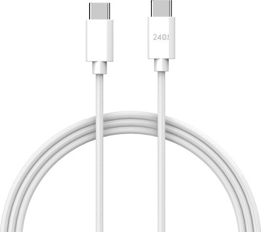 Andersson USB-C - USB-C Braided 5A 240W White 1M