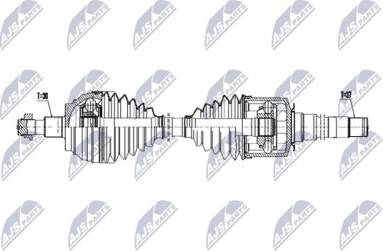 Nty Drivaksel NTY NPW ME 069