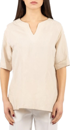 Luckylu Herre Bluser & Skjorter Beige L,
