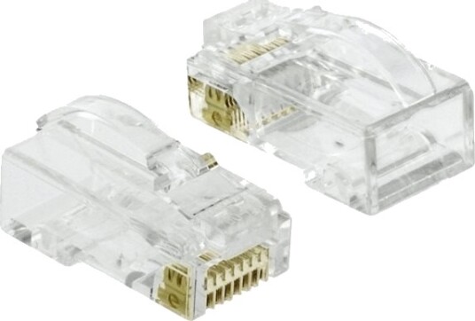 Delock En Pakke 20 Rj 45 Cat 6 Utp Gjennomsiktig