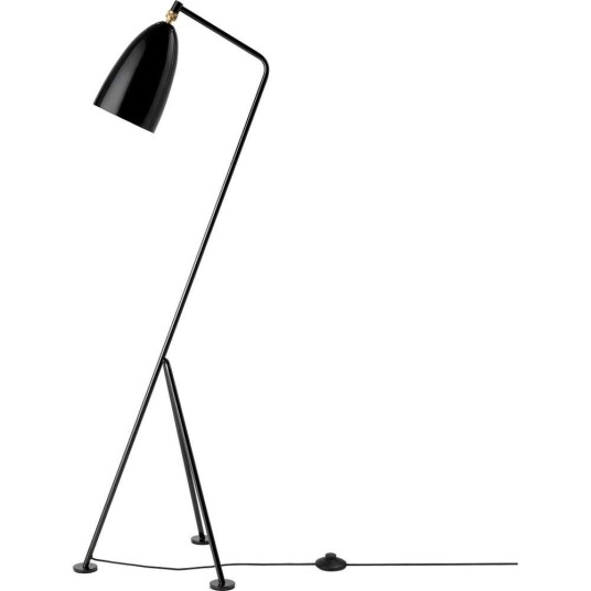 GUBI Grossman Collection Gulvlampe Gulvlampe Blank Sort GUBI Grossman Collection Gulvlampe Gulvlampe Blank Sort