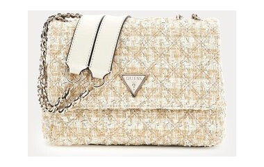 Guess Giully 2 Comp Cnvrtble Flap Gold Onesize Guess Giully 2 Comp Cnvrtble Flap Gold Onesize