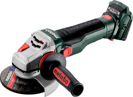 Metabo WB 18 LTX BL 15 125 Quick Vinkelsliper Uten batteri og lader i METABOX Metabo WB 18 LTX BL 15 125 Quick Vinkelsliper Uten batteri og lader i METABOX