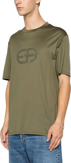 Emporio Armani Herre Topper Grønn L,