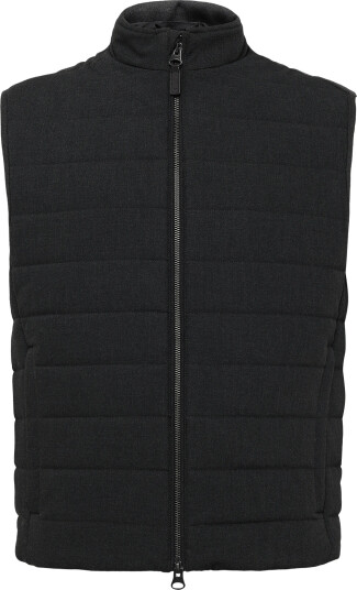 Gant Insulated Flannel Vest Grey XL