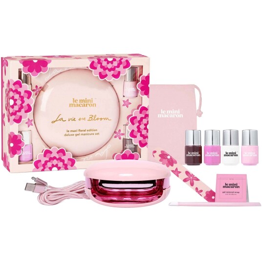 Le Mini Macaron La Vie En Bloom Deluxe Manicure Set
