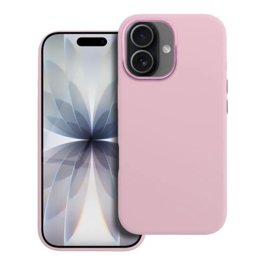 Forcell F Protect Clear Hybrid Premium Deksel for iPhone 17 MagSafe kompatibel Rosa