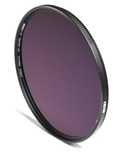 NiSi Filter IRND1000 Pro Nano Huc 72mm 10 blendertrinn ND Filter. Gråfilter