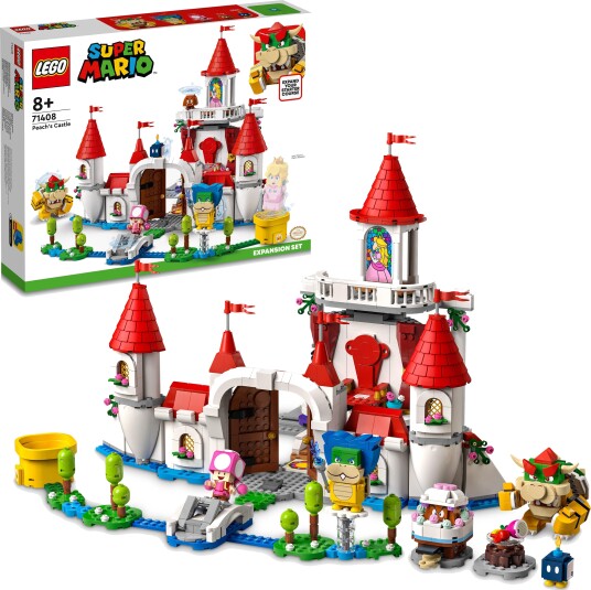 Lego Super Mario Ekstrabanesettet Peachs Slott 71408