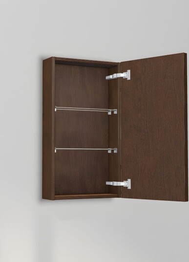 INR Iconic Nordic Rooms Carve 40/15 Veggskap Dark oak / 40cm Høyre