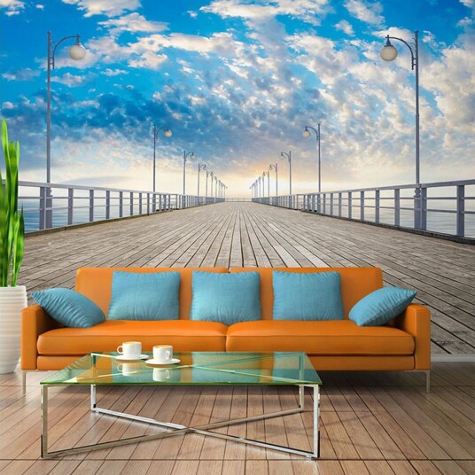 Fototapet The Pier 400x280 - Artgeist sp. z o. o.