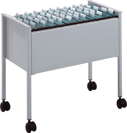 Durable Economy Suspension File Trolley 80 A4 1 Hyller Sølv 655 Mm 368 Mm 592 Mm