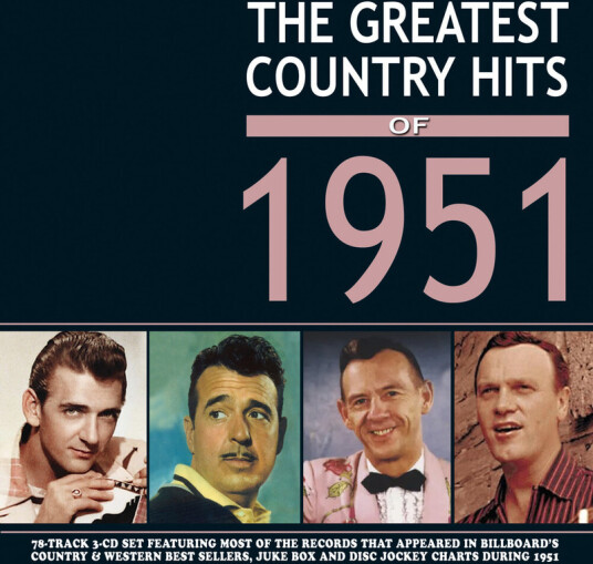 Diverse Artister Greatest Country Hits Of 1951 CD