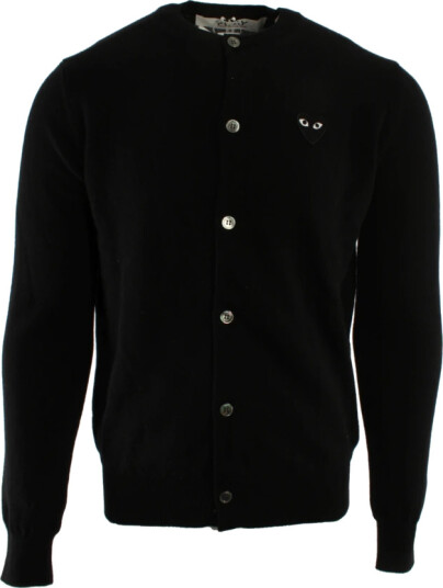 Comme des Garçons Black Heart Cardigan Black M Comme des Garçons Black Heart Cardigan Black M
