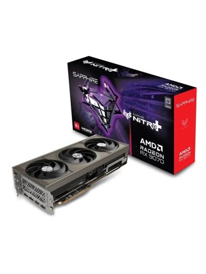 Sapphire Radeon RX 9070 NITRO+ 16GB GDDR6 Grafikkort med PCIe 5.0