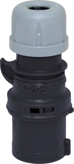 Garo P 316-7 Q Støpsel IP44, 4-Polet 16 A, Quick Svart, 7 H Garo P 316-7 Q Støpsel IP44, 4-Polet 16 A, Quick Svart, 7 H