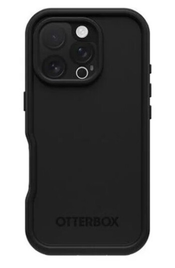 OtterBox Fre Mobildeksel til Apple iPhone 16 Pro med MagSafe Svart