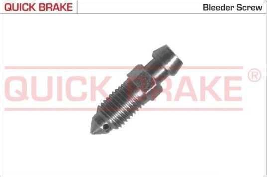 QUICK BRAKE 0093 Lufteskrue / -ventil