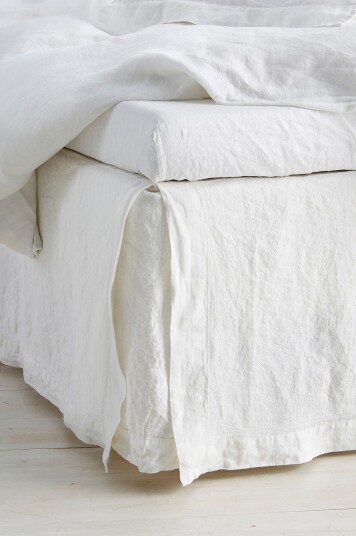 Ellos Home Sengekappe Elmira 45 cm Hvit