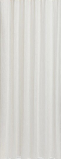 compliments Flax Shower Curtain - CREAM - 140X 200 cm