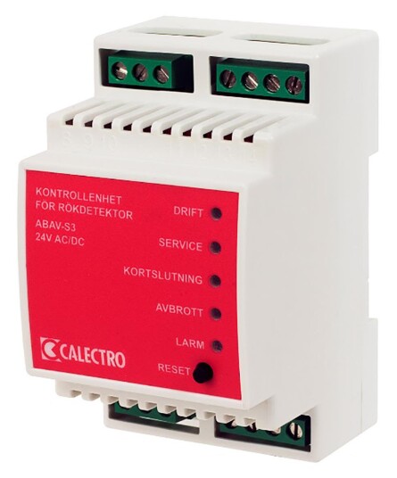 Calectro Styringsenhet For Røykvarsler ABAV S3 24v