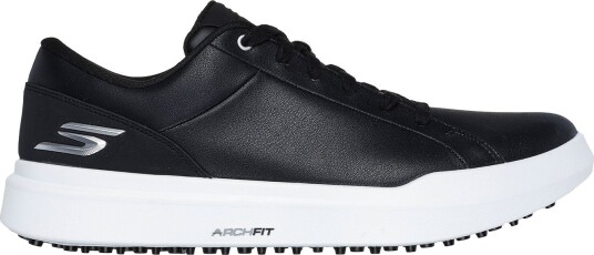 Skechers Drive 6 Svart Golfsko herre Black White (BKW)