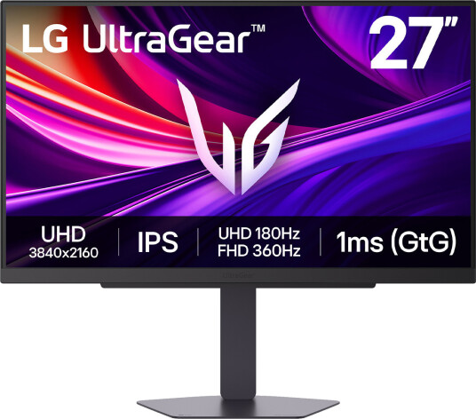 LG UltraGear 27G810A Gaming Skjerm 27" 4K 180Hz 1ms Svart