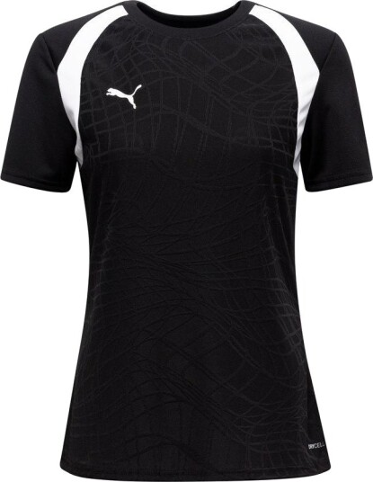 PUMA Trenings T skjorte Teamfinal26 PUMA Svart/PUMA White Kvinner størrelse Medium