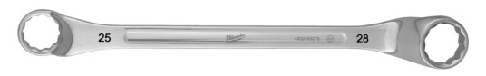 Milwaukee RINGNØKKEL DOBBEL 25X28MM Milwaukee RINGNØKKEL DOBBEL 25X28MM