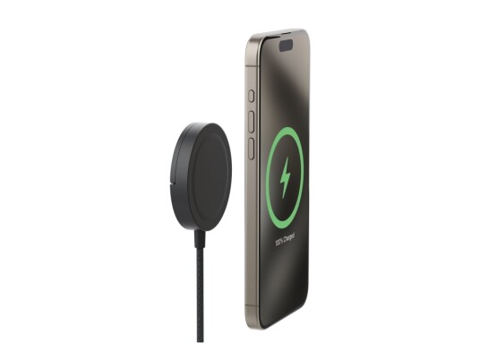 Mophie Qi2 Trådløs Lader med Kickstand 15W 1m Svart