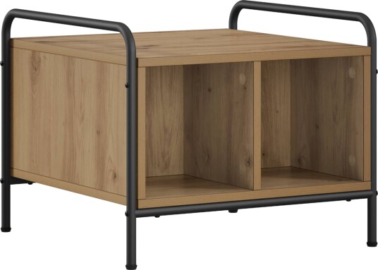 vidaXL Kaffebord Artisan eik 50 x 49 x 41 cm Konstruert tre