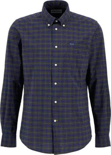 Barbour Herre Skjorter Blå M,
