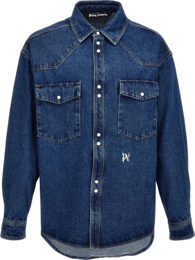 Palm Angels Herre Jakker Blå S, Palm Angels Herre Jakker Blå S,
