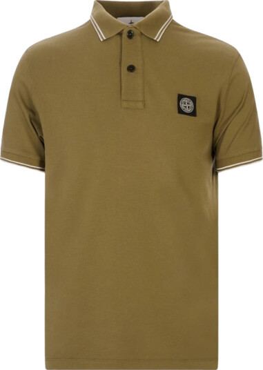 Stone Island Herre Topper Grønn L,