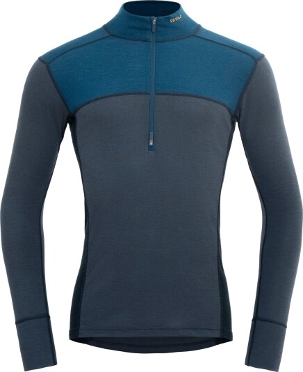Devold Men's Lauparen Merino 190 Zip Neck Flood/Night/Ink XL