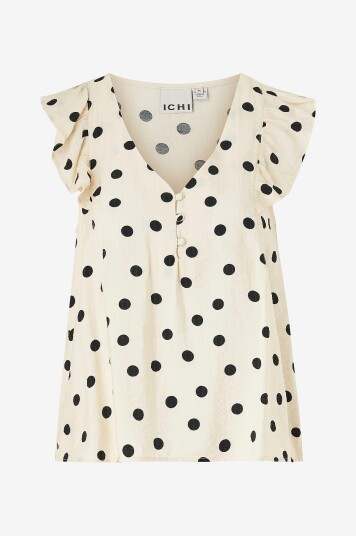Ichi Bluse ihTadita SS Hvit