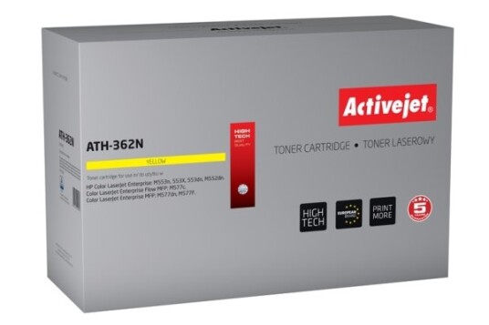 Activejet Ath-362N 5000 Sider Gult 1 Stykker