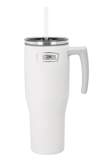 Thermos Tumbler-Termokrus m/hank Matt-Hvit 1,1L Thermos Tumbler-Termokrus m/hank Matt-Hvit 1,1L