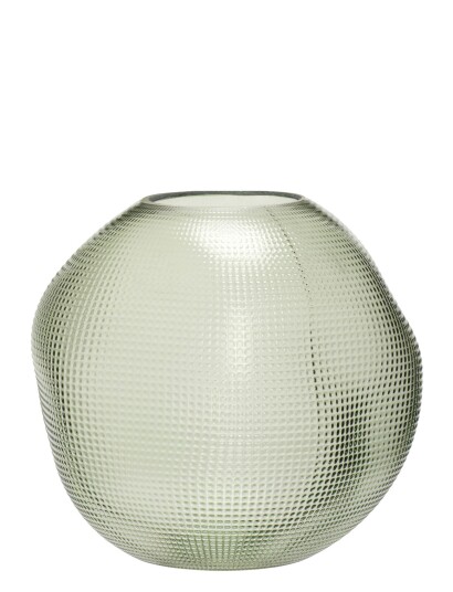 Hübsch Balloon Vase Green H22CM