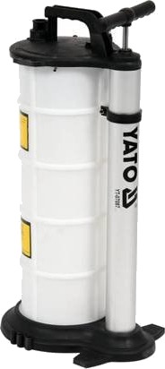Yato Yt 07087 Oljeskiftpumpe Hånddrevet 9 L 5 Mm 6 Mm 1 Kroker Hvit Yato Yt 07087 Oljeskiftpumpe Hånddrevet 9 L 5 Mm 6 Mm 1 Kroker Hvit