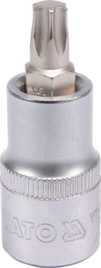 Yato T45 Torx Pipenøkkelinnsats 1/2" x 55mm Krom-vanadium