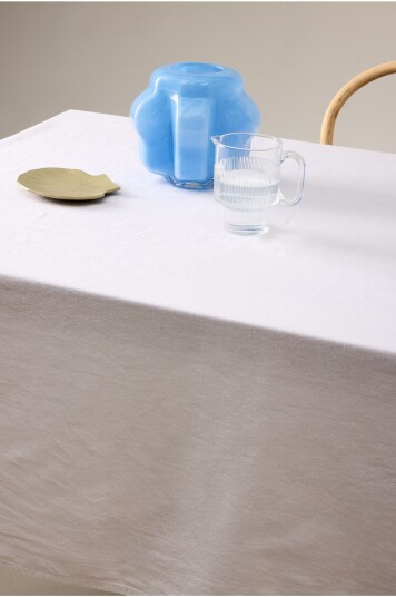 Jotex Duk i Linmiks hvit LINUS 216265001250 Jotex Duk i Linmiks hvit LINUS 216265001250