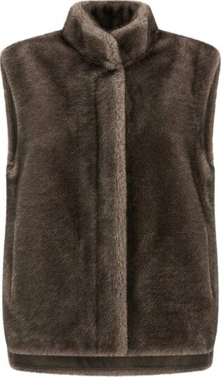 Lou Andrea Dame Jakker Brun XS,