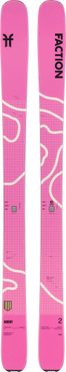 Faction Agent 2 Pink 177cm Faction Agent 2 Pink 177cm