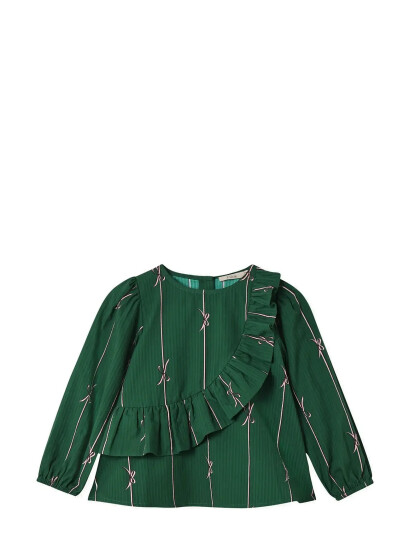 Fliink Bowie Ls Blouse - Green - 4 Y Fliink Bowie Ls Blouse - Green - 4 Y