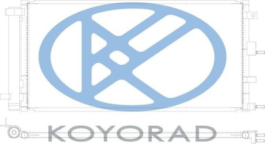 Kondensator, klimaanlegg KOYORAD CD821572